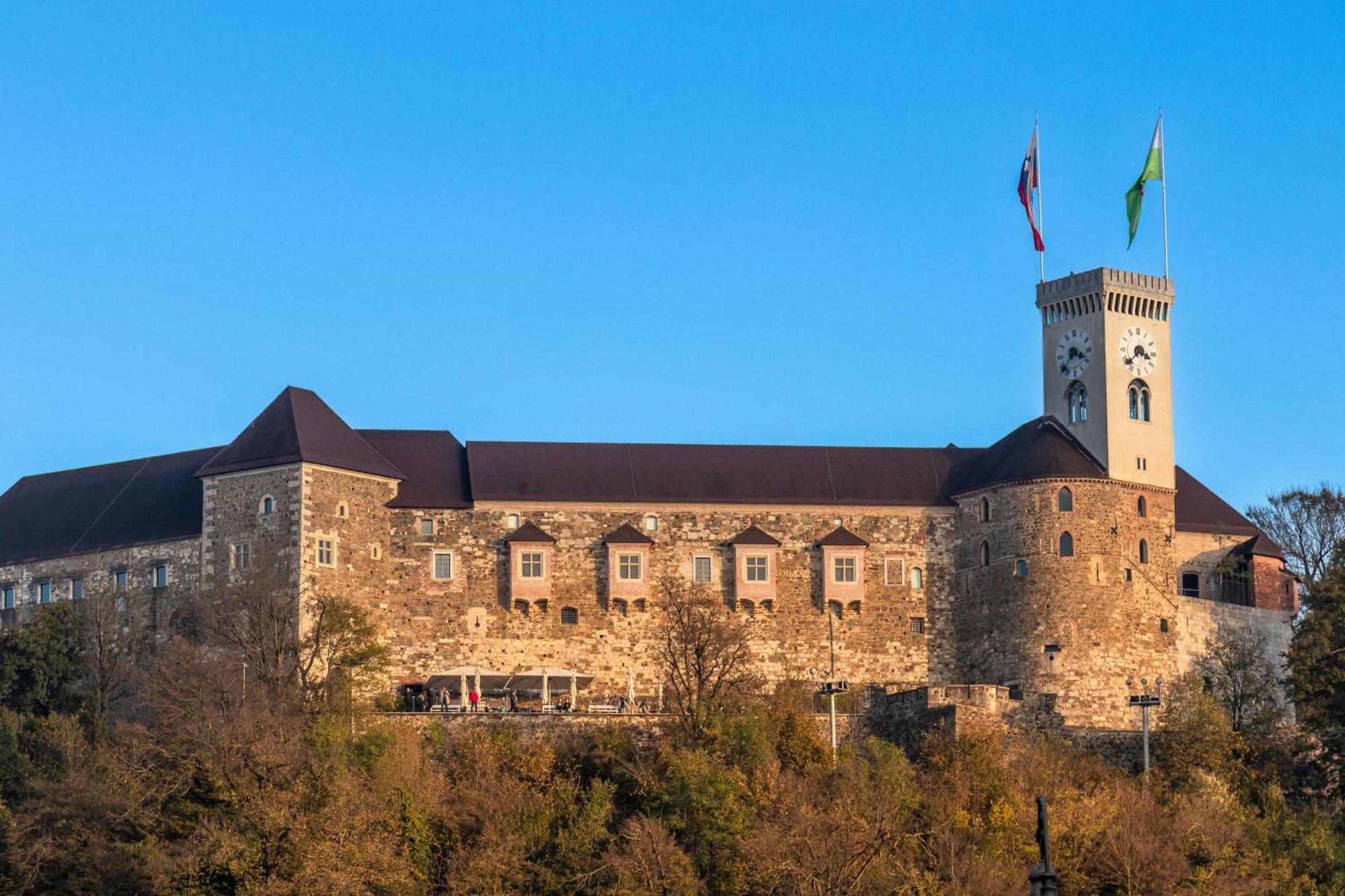 Luxe Penthouse With A Castle View Ljubljana Extérieur photo